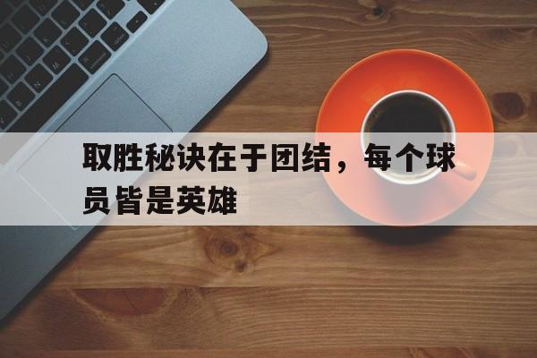 关于取胜秘诀在于团结，每个球员皆是英雄的信息