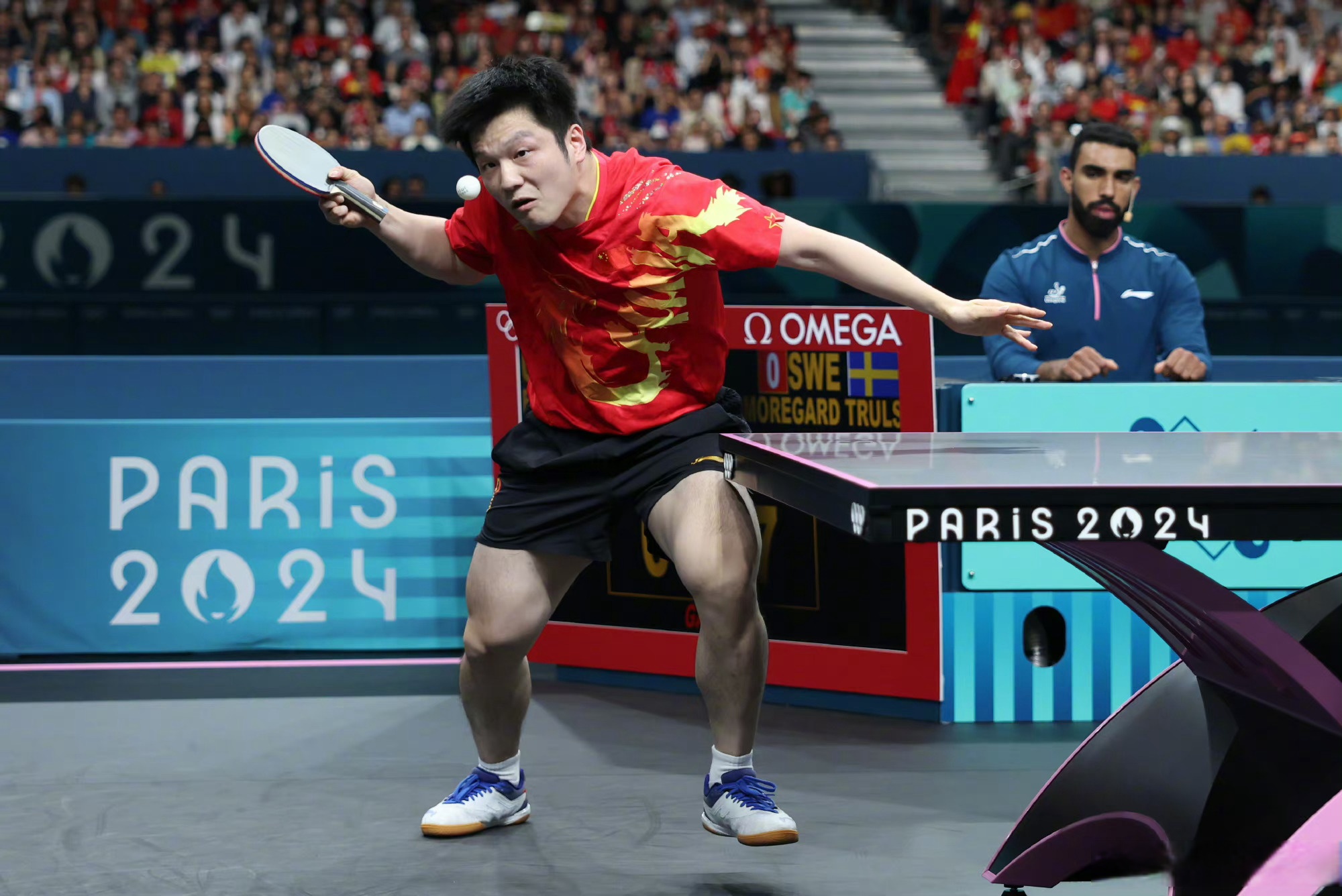 法国乒乓球队翻盘中国乒乓球队，马龙关键制胜的简单介绍